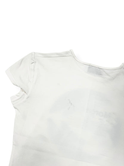 Morgan “2000” White Tee ♡ S