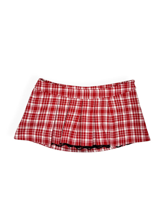 Plaid Micro Skirt