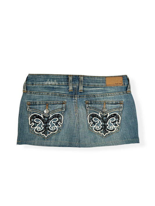 Skull Cross Skirt ♡ XS