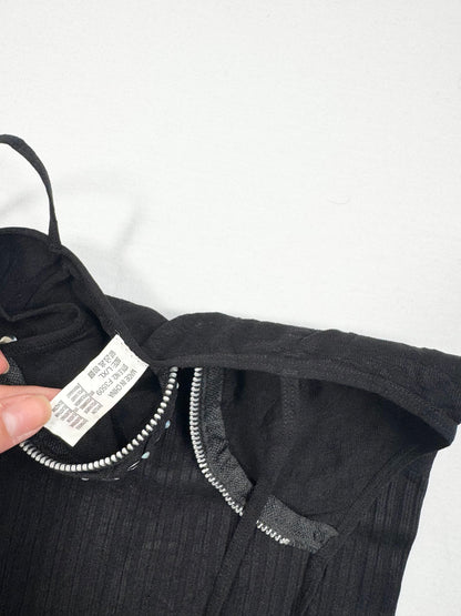 Studded Zipper Cami ♡ S