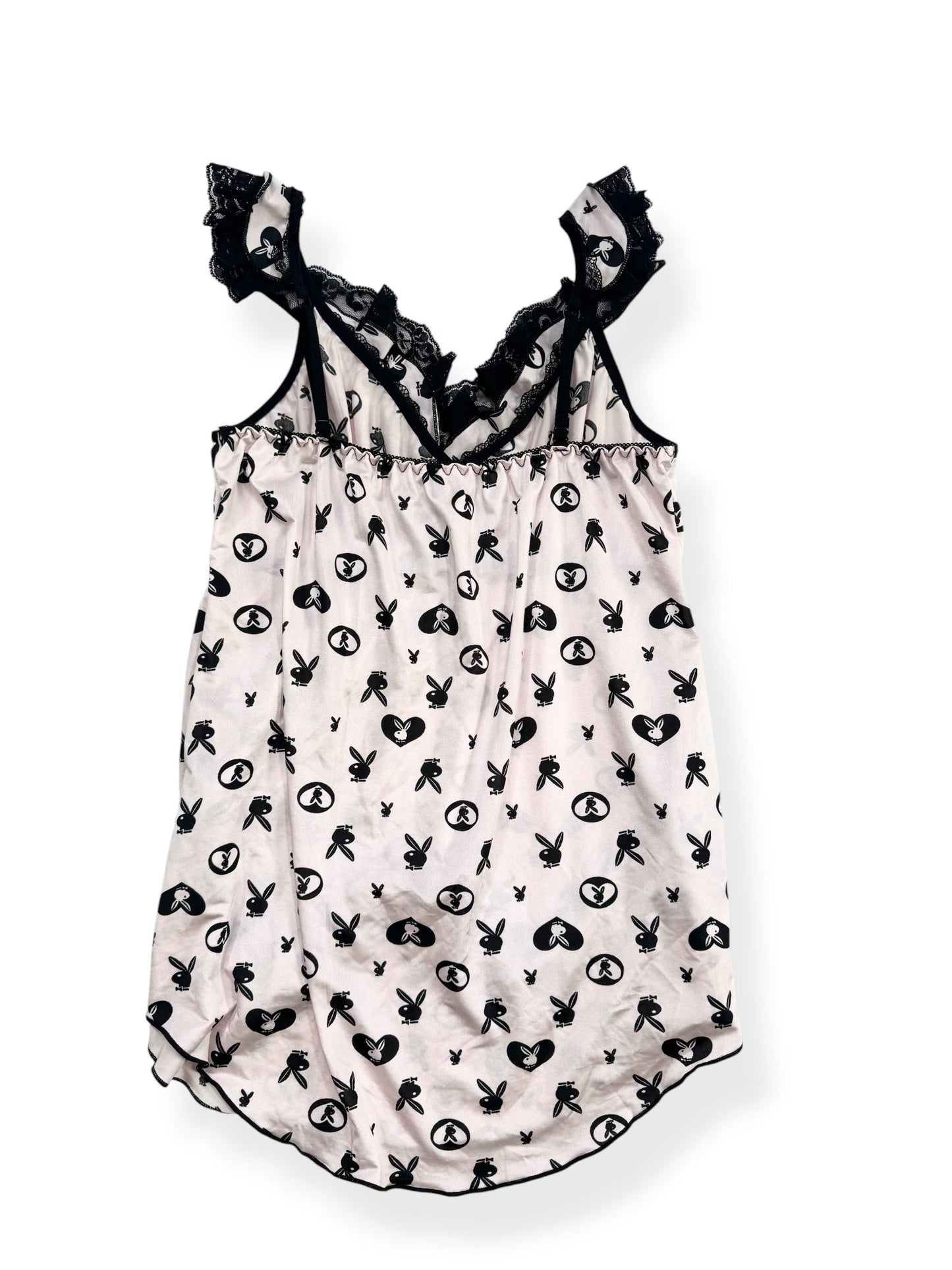 Playboy Pink & Black Cami ♡ S
