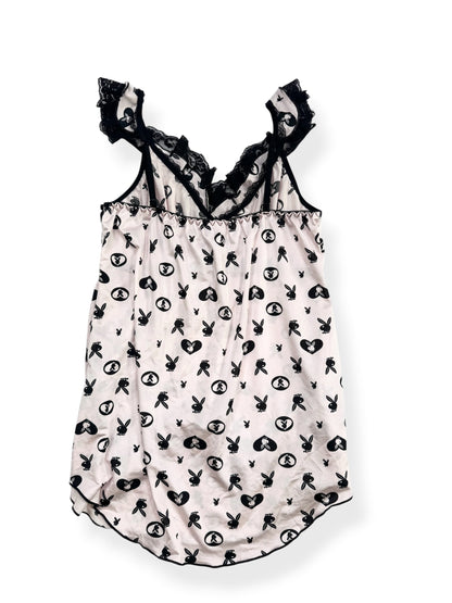 Playboy Pink & Black Cami ♡ S