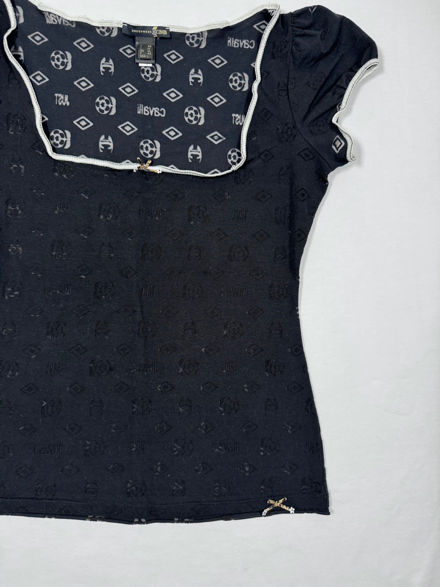Just Cavalli Monogram Tee