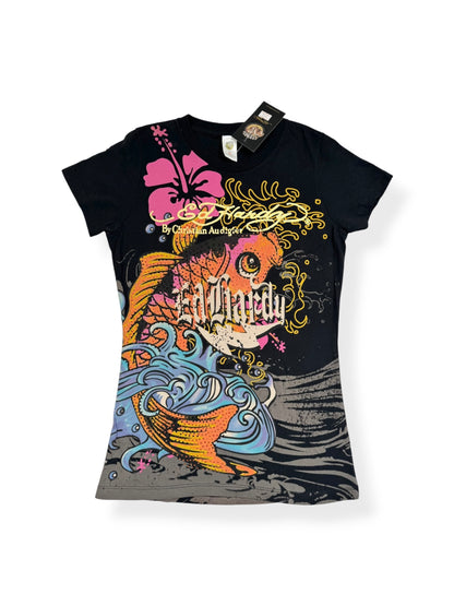 Ed Hardy Hibiscus Tee ♡ M