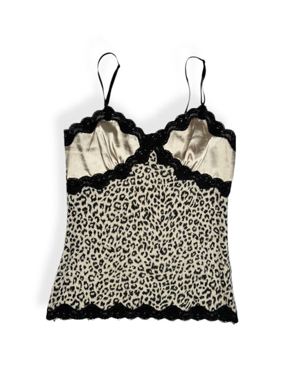 Leopard Micro Knit Cami ♡ Size M