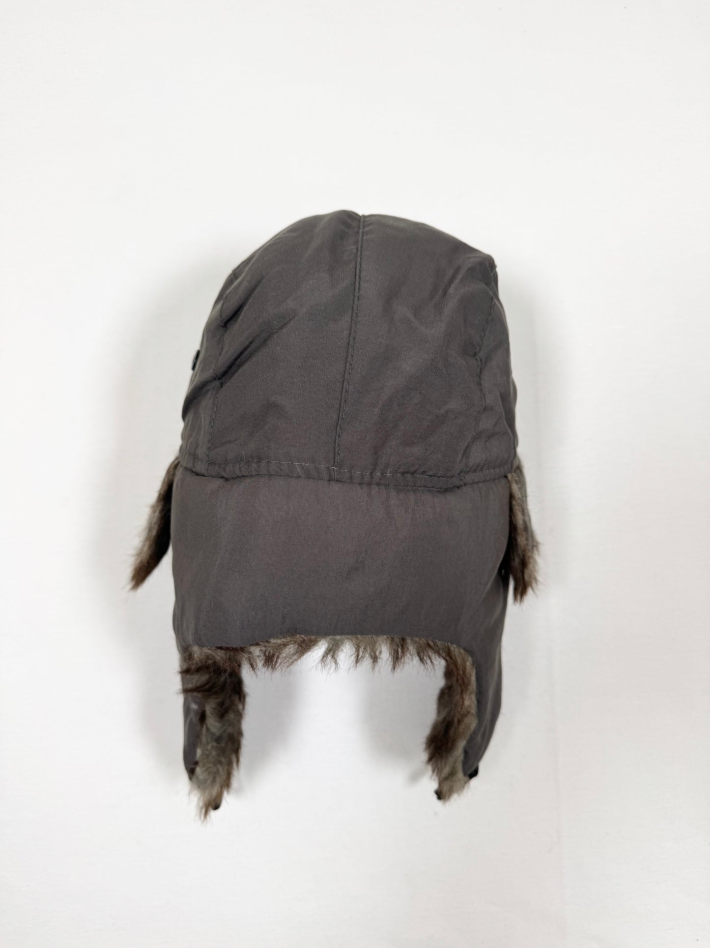 Grey Fur Von Dutch Hat