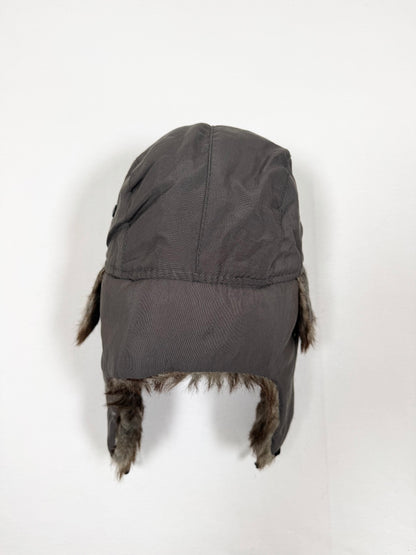 Grey Fur Von Dutch Hat