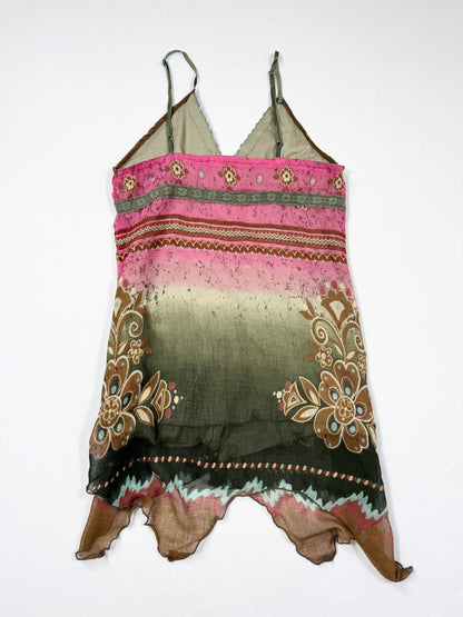 Pink & Green Cami ♡ XL