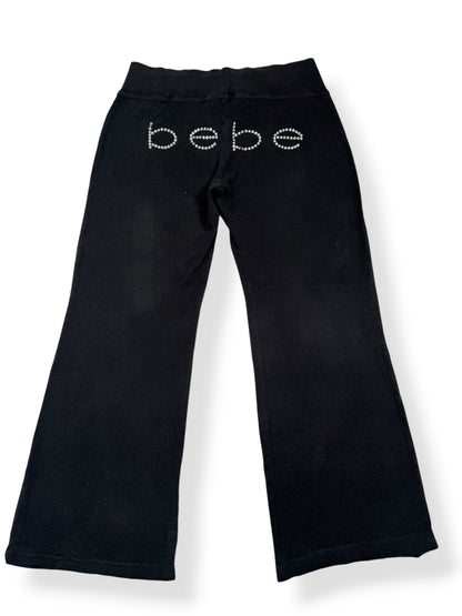 Black Bebe Trackpants ♡ S