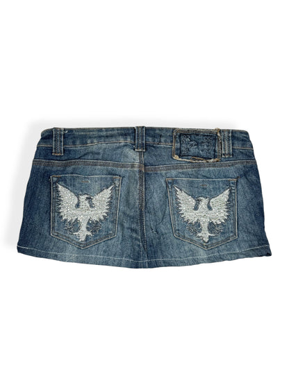 Diamante Mini Skirt ♡ Size M/L