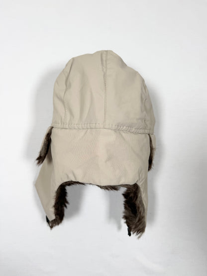 Beige Fur Von Dutch Hat