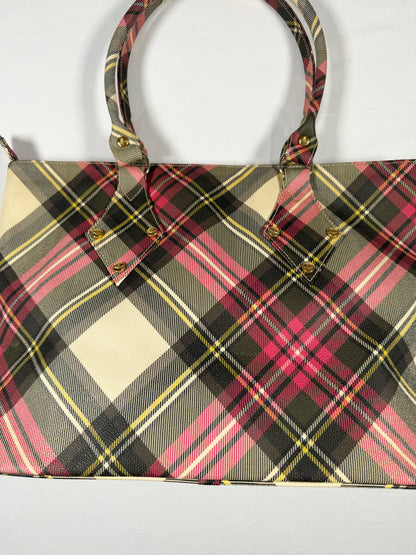 Vivienne Westwood Tartan Orb Tote