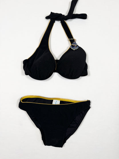 Playboy Anchor Bikini & Skirt Set ♡ Size XS