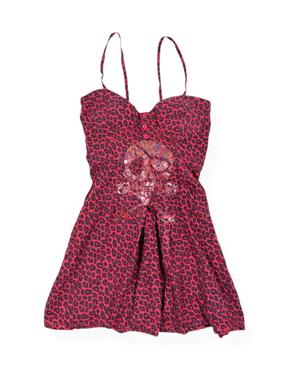 Leopard Skull Dress ♡ Size S/M