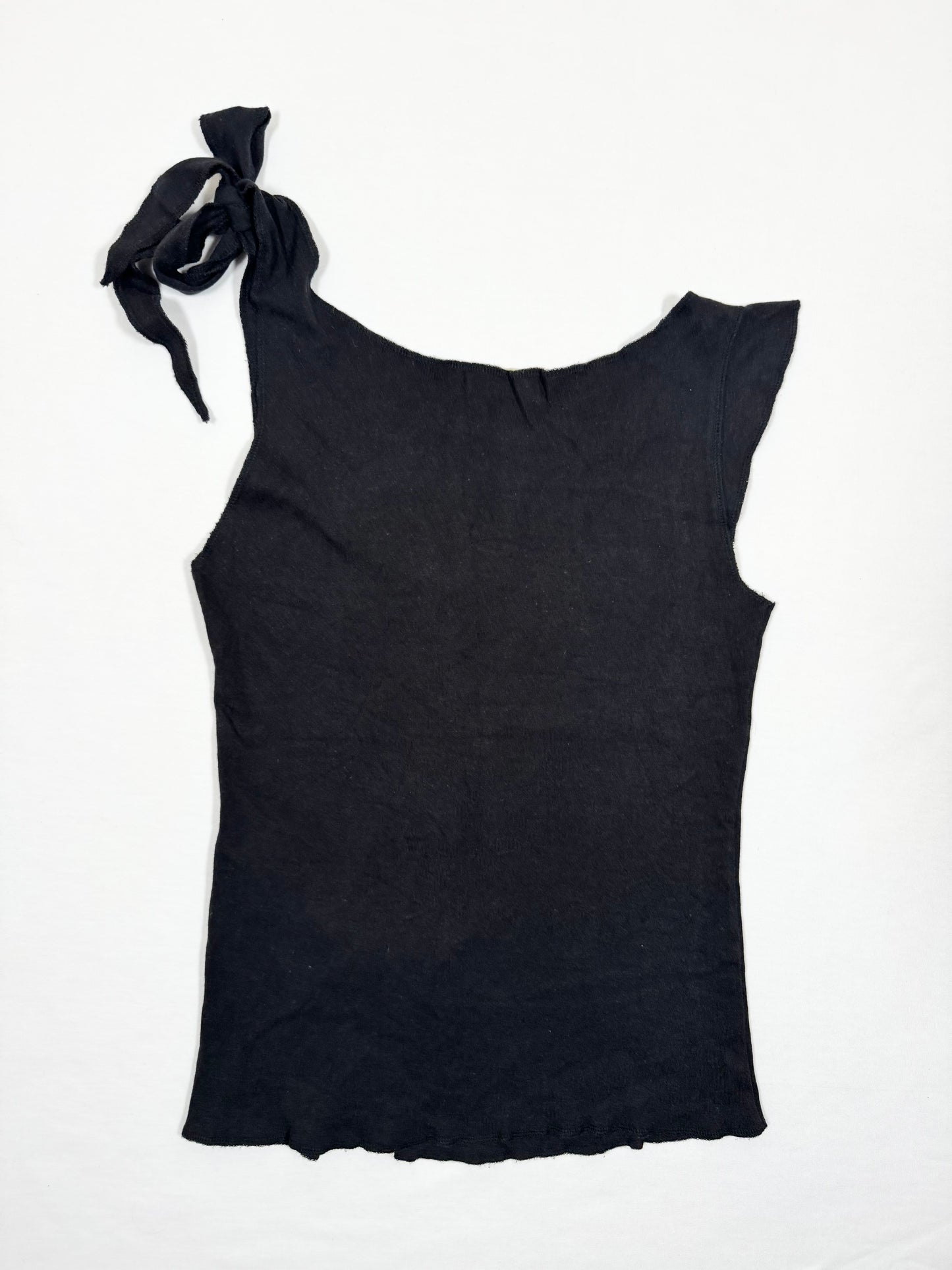 Playboy Tie Shoulder Tank