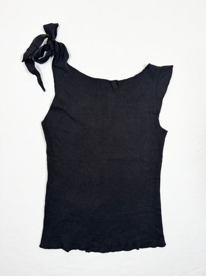 Playboy Tie Shoulder Tank