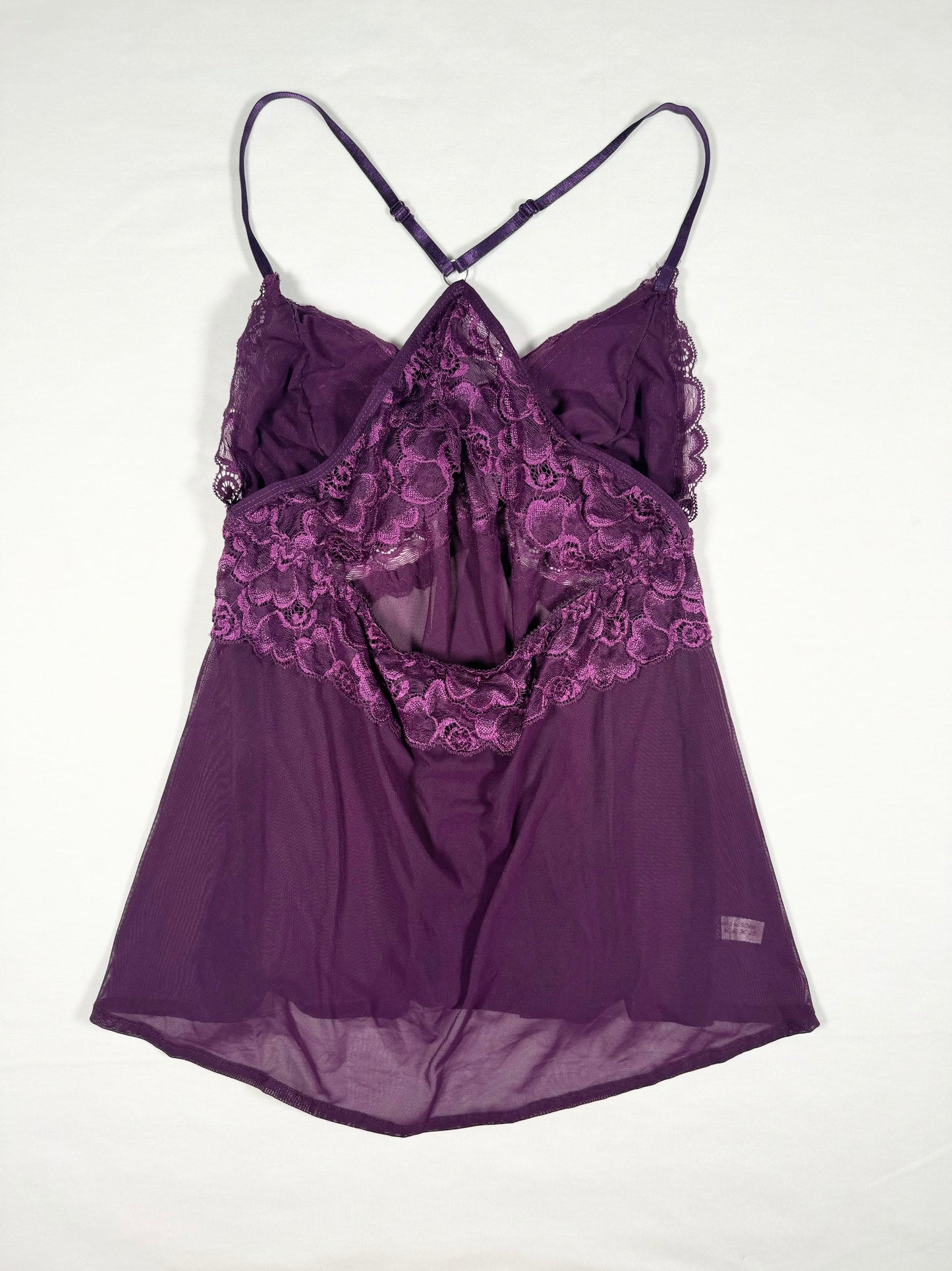 Purple Lace Bust Camo