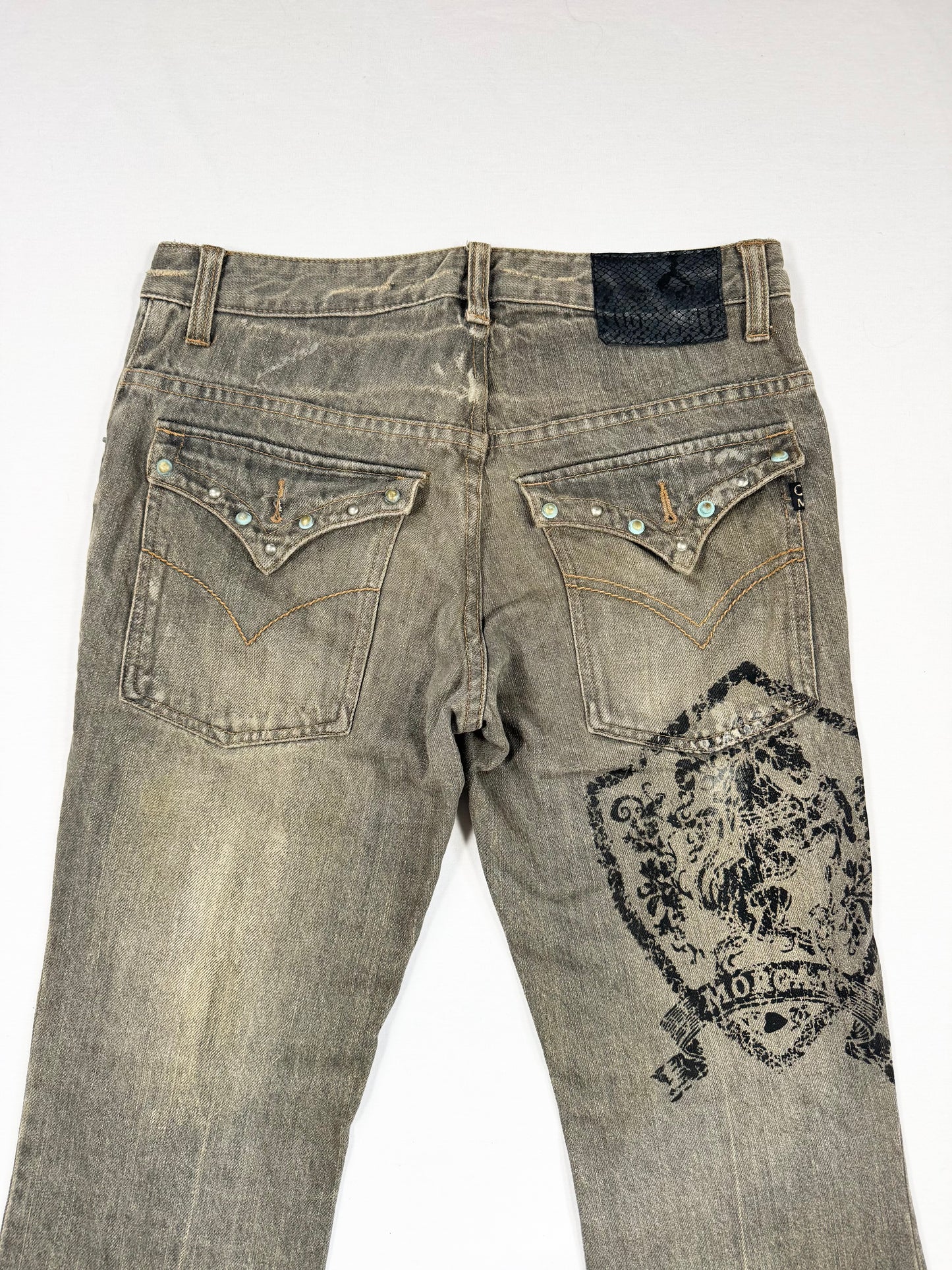 Morgan De Toi Grunge Flared Jeans ♡ M