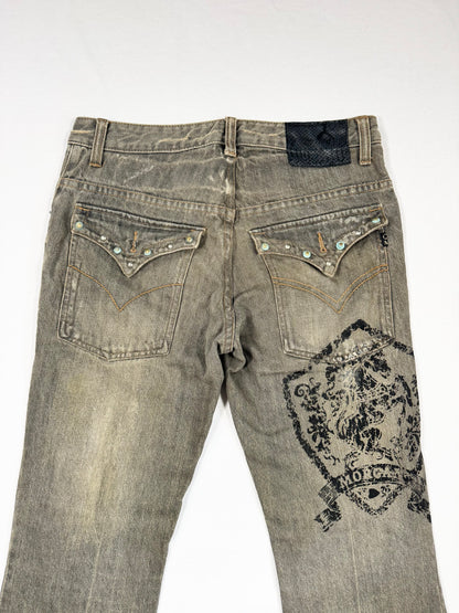 Morgan De Toi Grunge Flared Jeans ♡ M