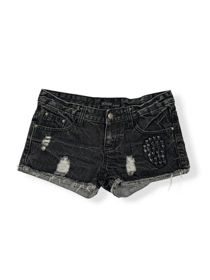 Skull Studded Mini Shorts ♡ XS/S