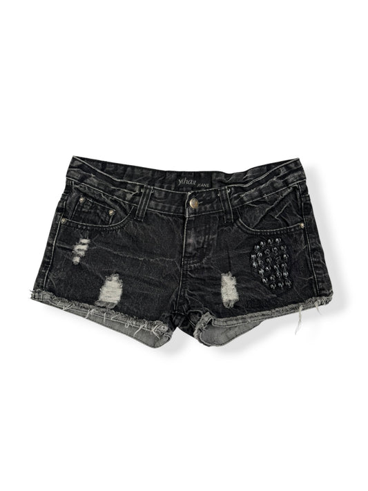 Skull Studded Mini Shorts ♡ XS/S