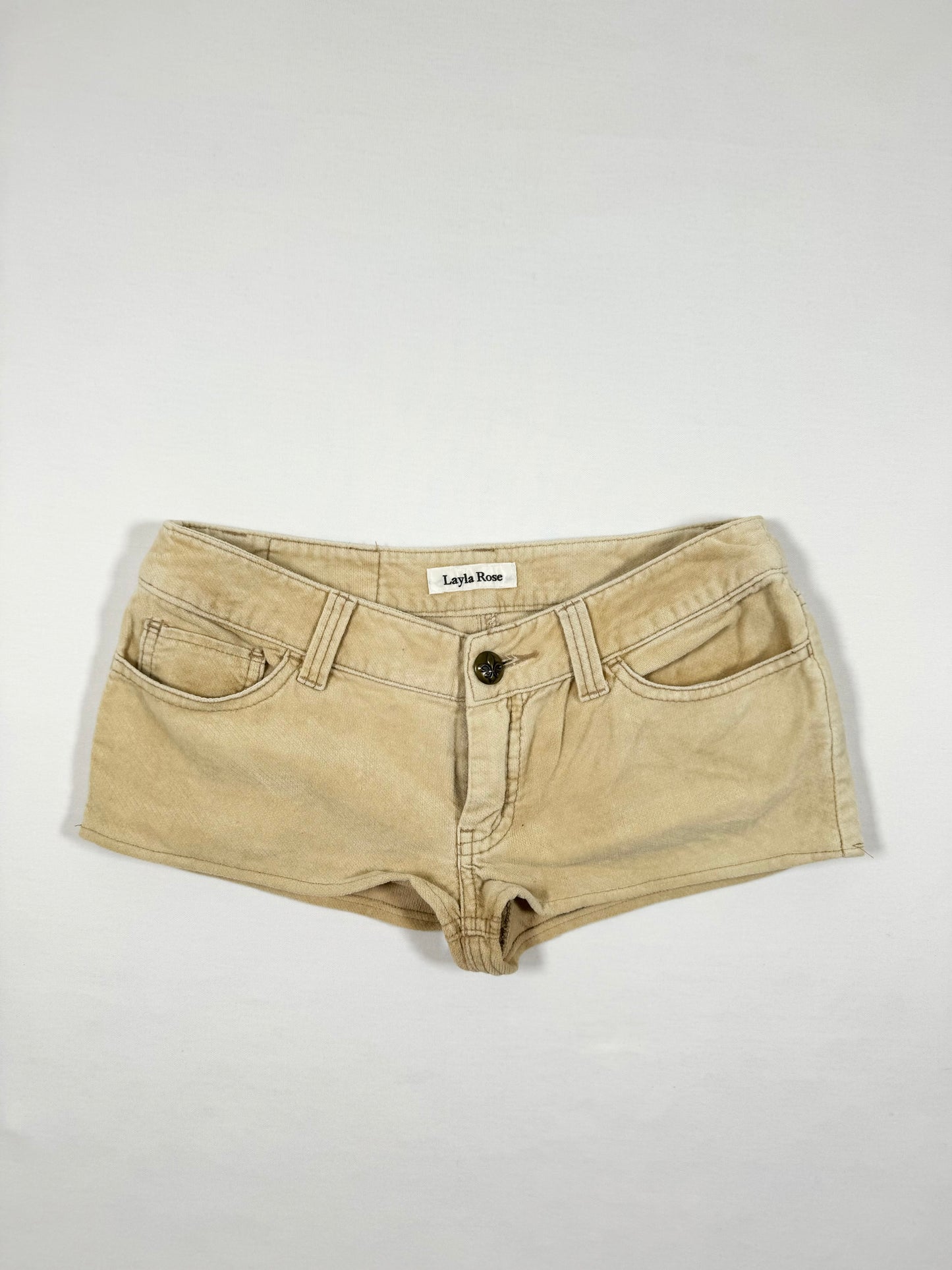 Corduroy Micro Shorts