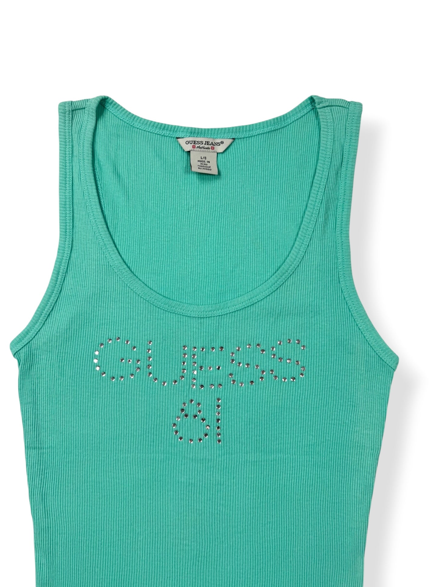 Turquoise Guess Tank ♡ L