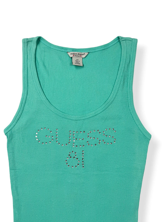 Turquoise Guess Tank ♡ L