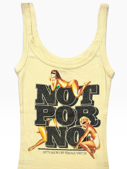 Sly “NOT PORNO” Tank ♡ S