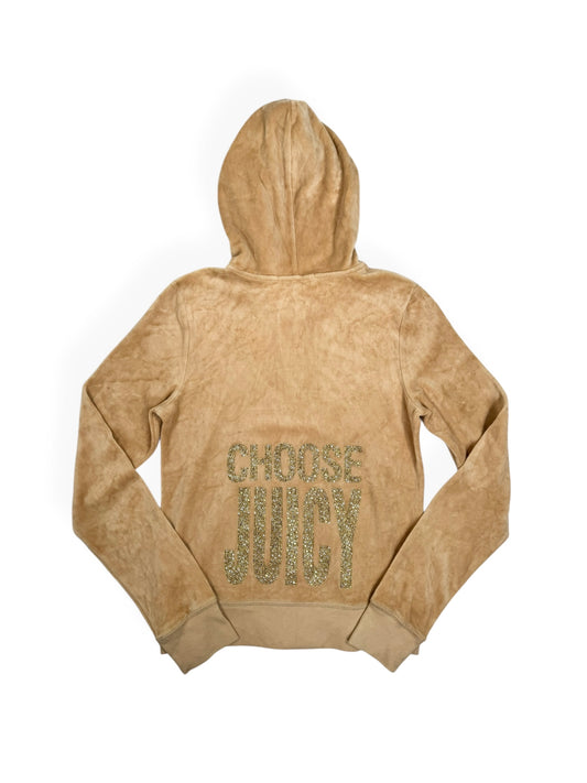 “Choose Juicy” Juicy Couture Zip Up ♡ M