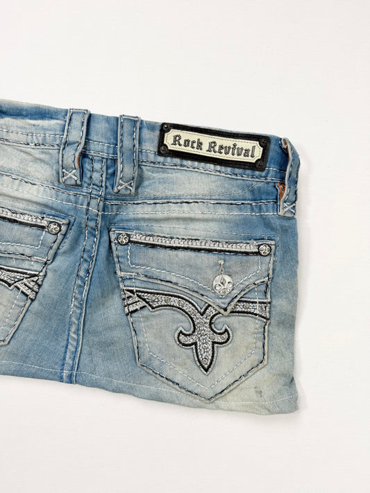 Rock Revival Mini Skirt ♡ 25”