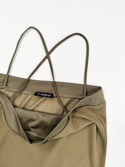 Haas Khaki Cami ♡ M