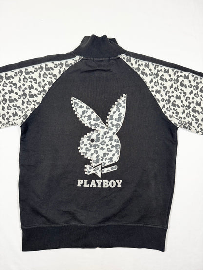 Leopard Playboy Zip Up ♡ Size L