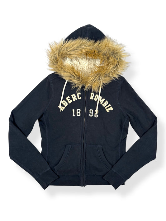 Abercrombie Fur Zip Up ♡ Size M