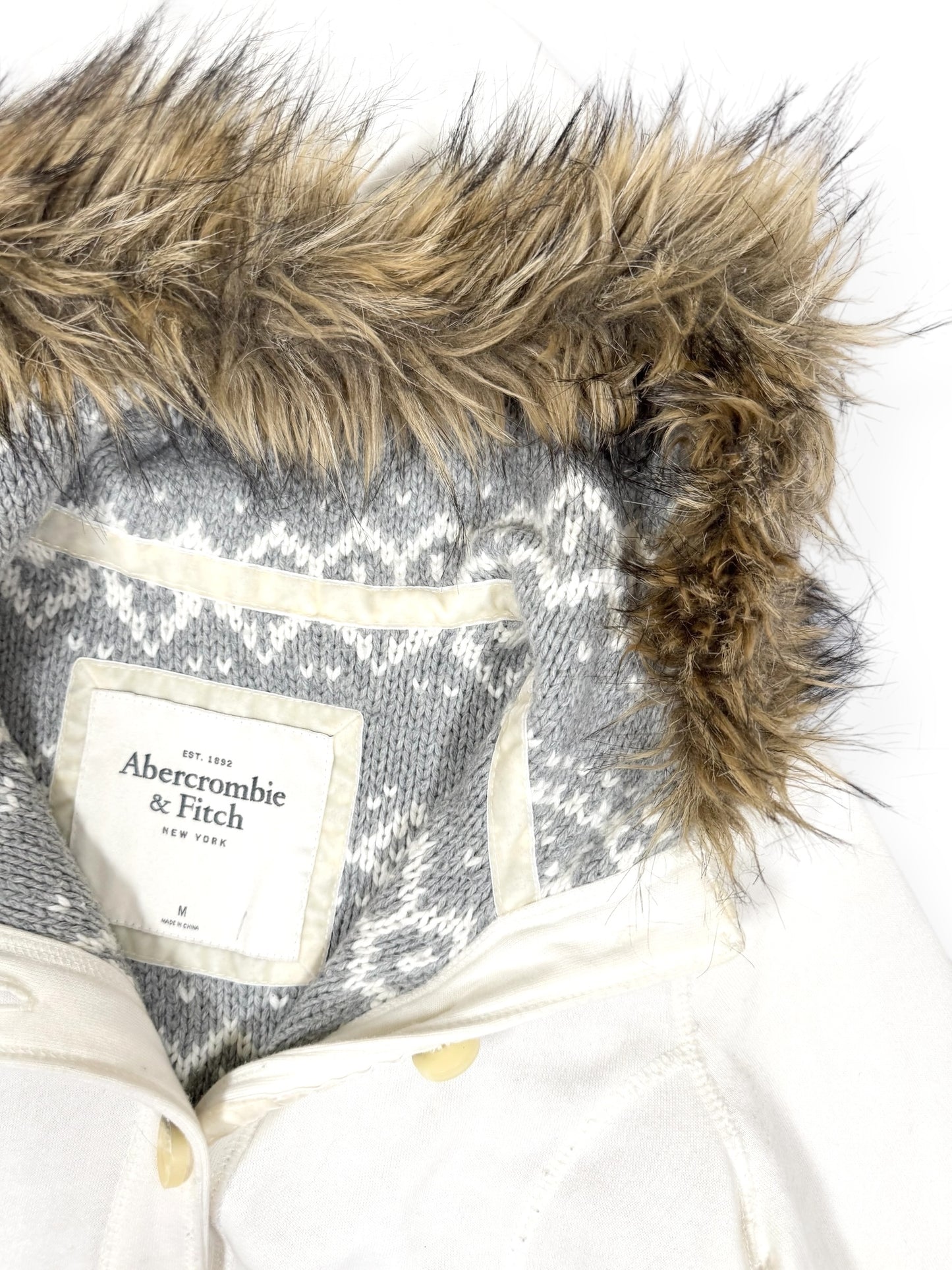 Abercrombie & Fitch Fur Hood Jacket