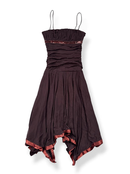 City Triangles Brown Dress ♡ S