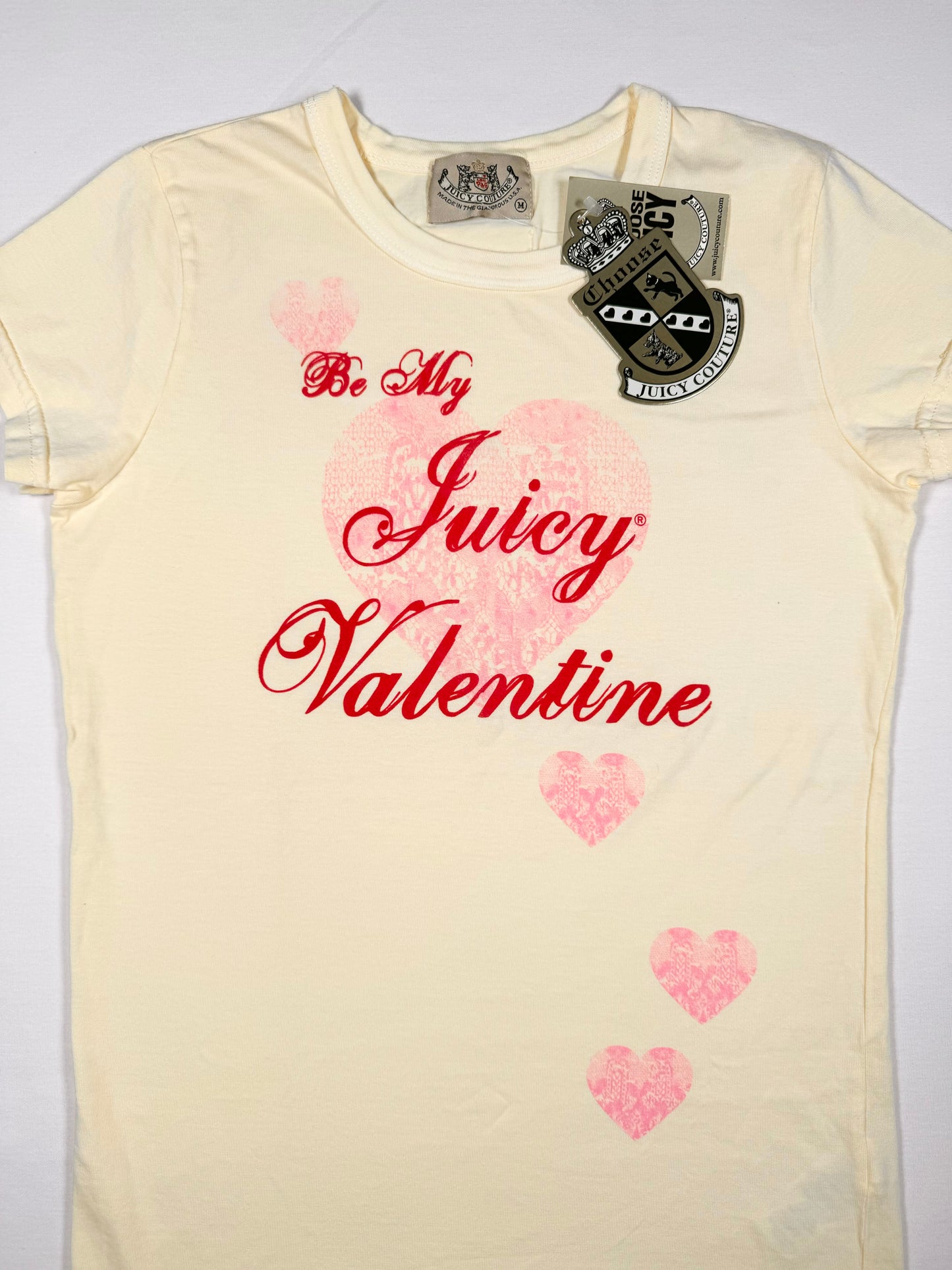 BNWT Juicy Couture Valentine Tee