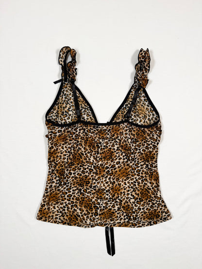 Leopard Cami & Skirt Set