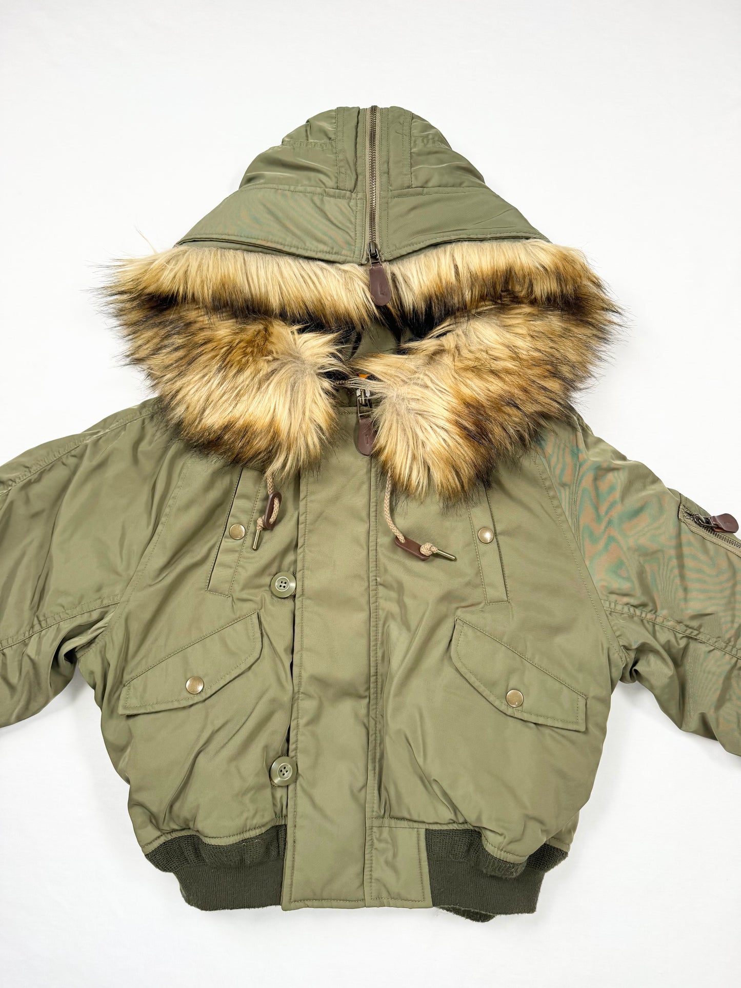 Moussy Military Fur Hood Jacket ♡ S