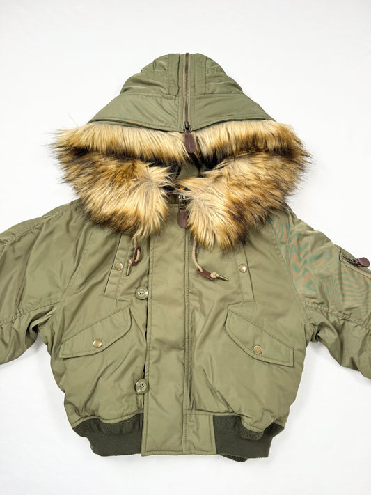 Moussy Military Fur Hood Jacket ♡ S