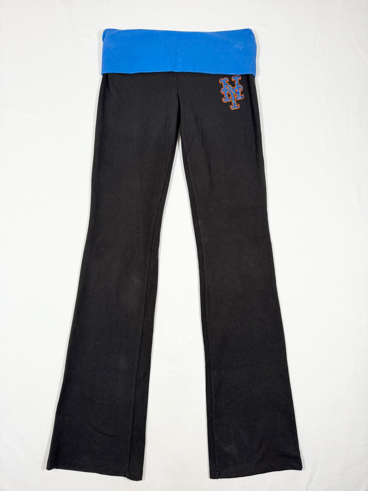 PINK Fold Over Flared Leggings ♡ Size XS