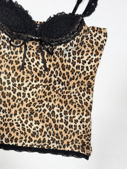 Glitter Leopard Cami ♡ Size M/L