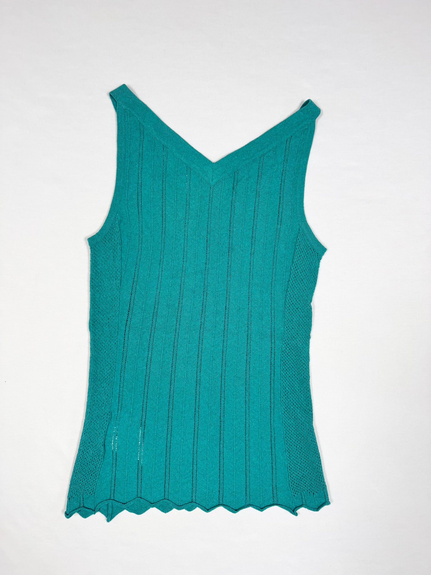 D&G Turquoise Tank & Cardigan ♡ Size S