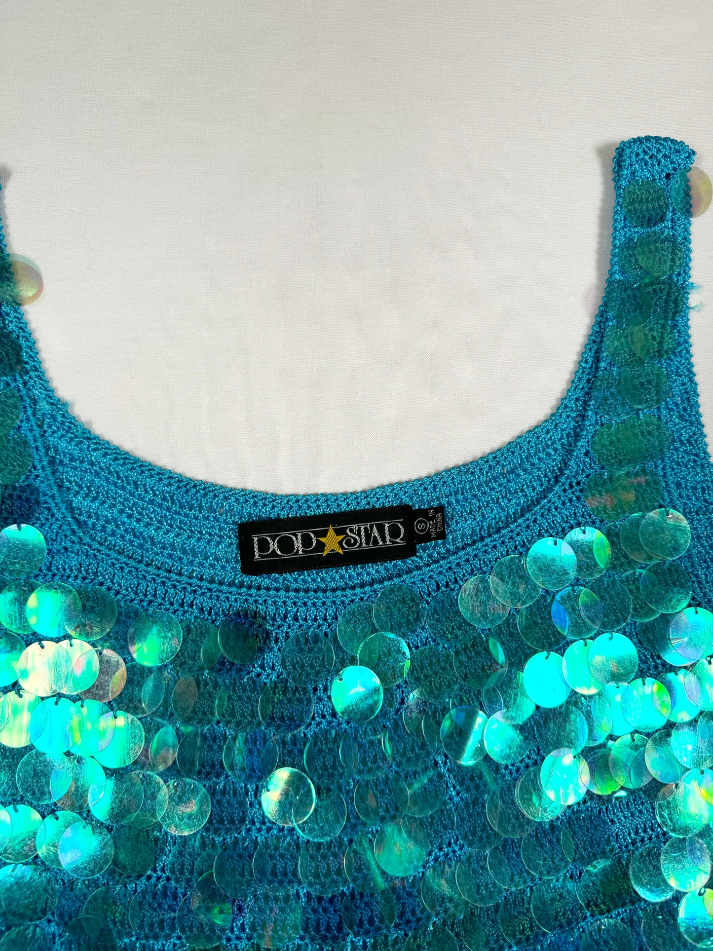 Disc Sequin Tank