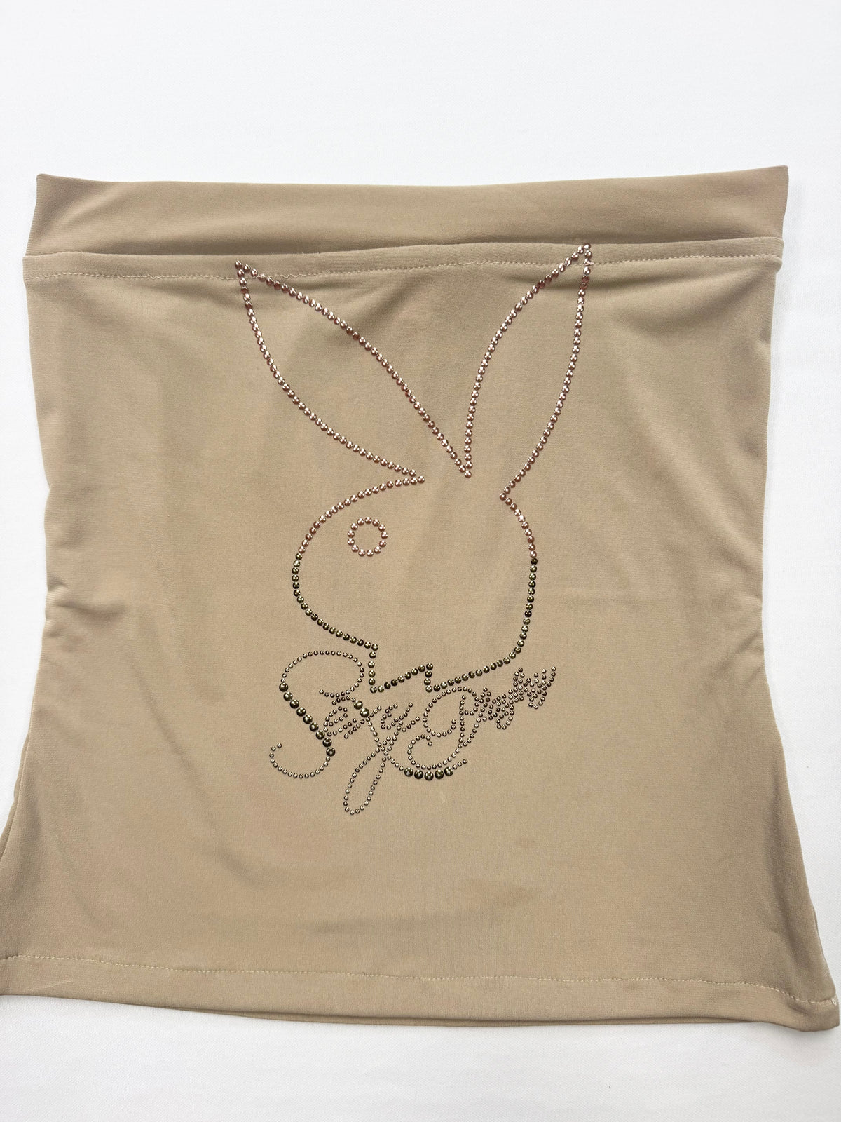 Playboy Brown Tube Top ♡ M