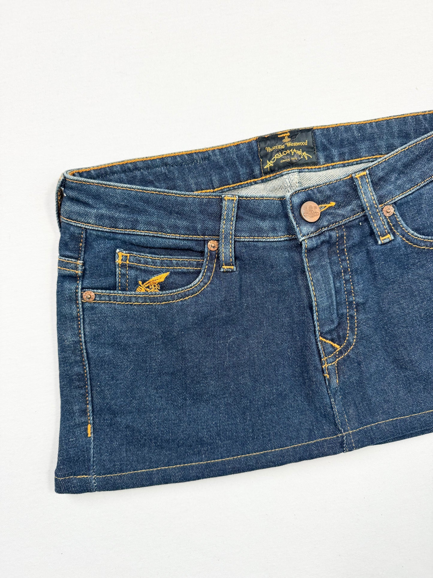 Vivienne Westwood Sword Orb Mini Skirt ♡ XS