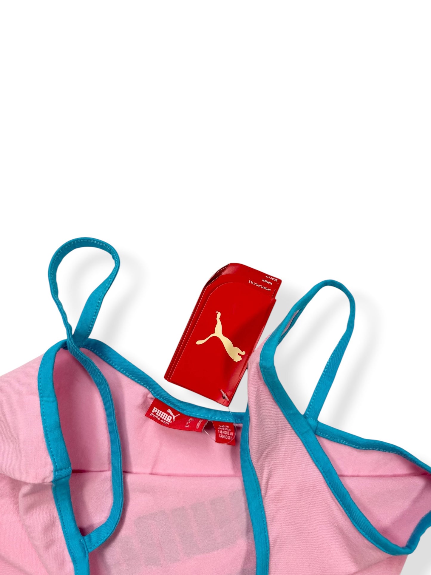 Pink & Blue Puma Tank ♡ M
