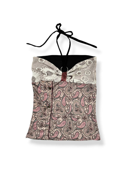 Paisley Halter Top ♡ S