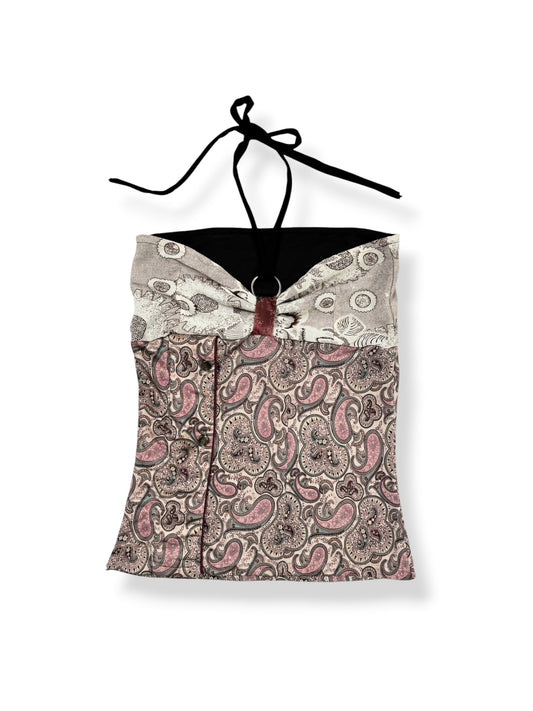 Paisley Halter Top ♡ S