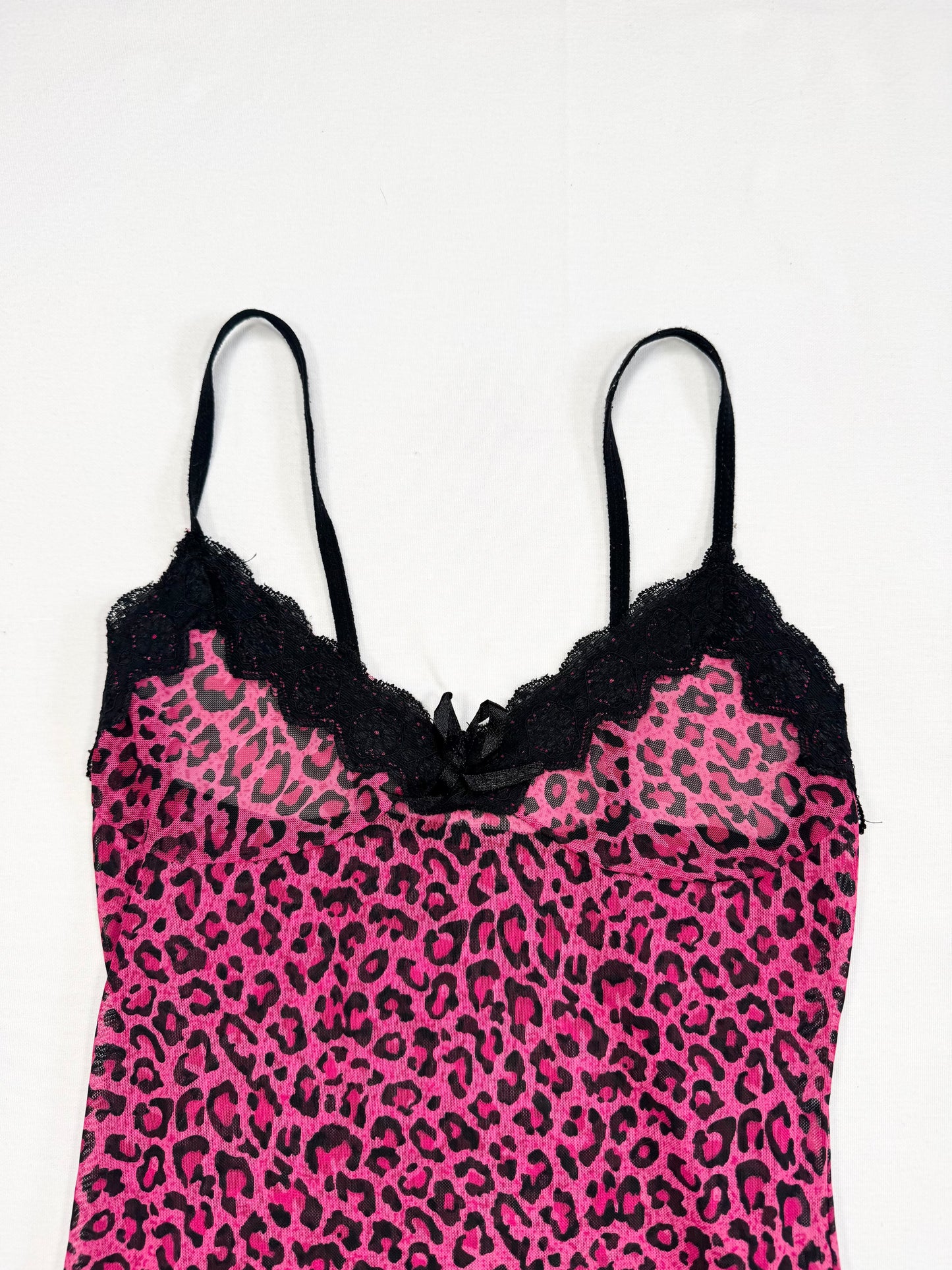 Pink Leopard Cami ♡ S